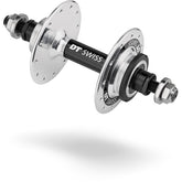 DT Swiss Track rear hub, 120 mm bolt on, fixed, 24 hole silver
